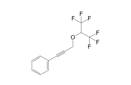 (3-((1,1,1,3,3,3-hexafluoropropan-2-yl)oxy)prop-1-yn-1-yl)benzene