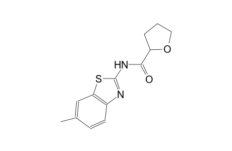 N-(6-methyl-1,3-benzothiazol-2-yl)tetrahydro-2-furancarboxamide