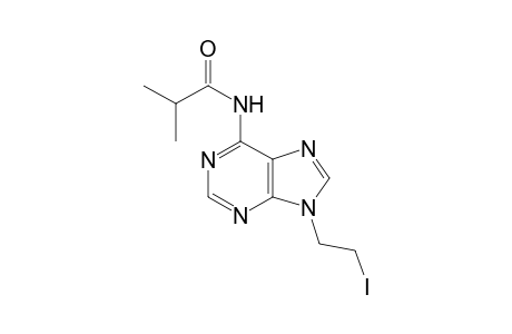 9-(2-Iodoethyl)-N6-(2-methylpropionyl)adenine