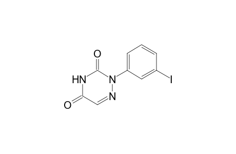 2-(m-iodophenyl)-as-triazine-3,5(2H,4H)-dione