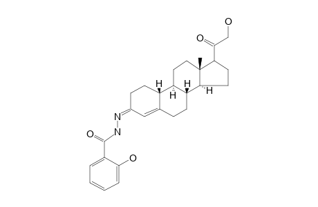 17-(2-Hydroxy-1-oxoethyl)-3-salicyloylhydrazono-4-estrene