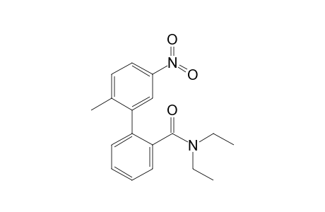 N,N-Diethyl-2'-methyl-5'-nitrobiphenyl-2-carboxamide
