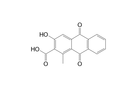 3-Hydroxy-1-methyl-9,10-dioxo-9,10-dihydroanthracene-2-carboxylic acid