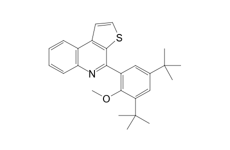 4-(3,5-di-tert-butyl-2-methoxyphenyl)thieno[2,3-c]quinoline