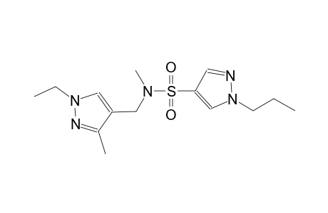 1H-pyrazole-4-sulfonamide, N-[(1-ethyl-3-methyl-1H-pyrazol-4-yl)methyl]-N-methyl-1-propyl-