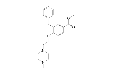 Methyl 3-benzyl-4-(2-(4-methylpiperazin-1-yl)ethoxy)benzoate