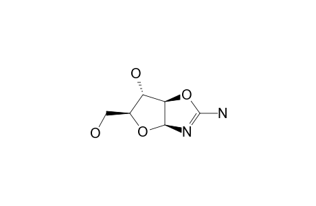 2-AMINO-BETA-D-ARABINOFURANO-[1','2:4,5]-2-OXAZOLINE