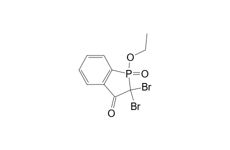 2,2-Dibromo-1-ethoxy-1-oxophosphindolin-3-one