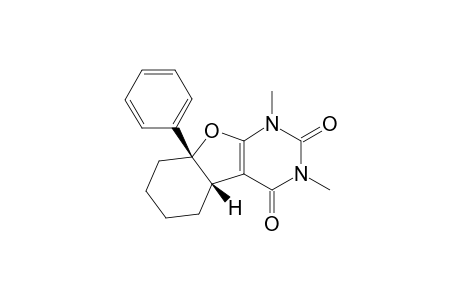 2,4-Dimethyl-5a-phenyl-2,4-diaza-1,2,3,4,5a,6,7,8,9,9a-decahydrodibenzofuran-1,3-dione