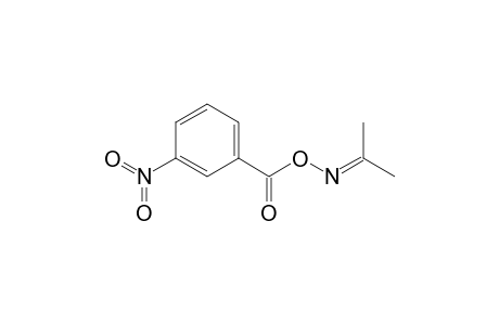 2-Propanone, O-(3-nitrobenzoyl)oxime