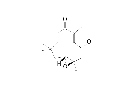 (2R,3S,5R)-2,3-EPOXY-6,9-HUMULADIEN-5-OL-8-ONE