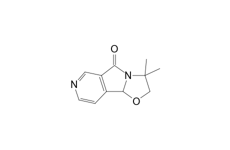 3,3-Dimethyl-2,3-dihydrooxazolo[3',2':1,5]pyrrolo[3,4-c]pyridin-5(9bH)-one