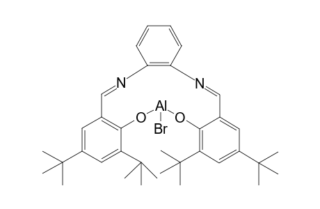 1,2-bis{N,N'-bis[(3',5'-bis(t-Butyl)salicyl-1'-imino]}phenylene-1,2-diyl-Aluminium Bromide