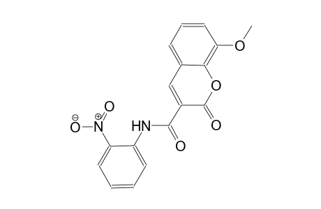 8-methoxy-N-(2-nitrophenyl)-2-oxo-2H-chromene-3-carboxamide