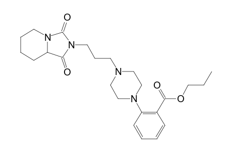 2-[3-[4-(ORTHO-(PROPOXYCARBONYL)-PHENYL)-PIPERAZIN-1-YL]-PROPYL]-1,3-DIOXOPERHYDRO-IMIDAZO-[1,5-A]-PYRIDINE