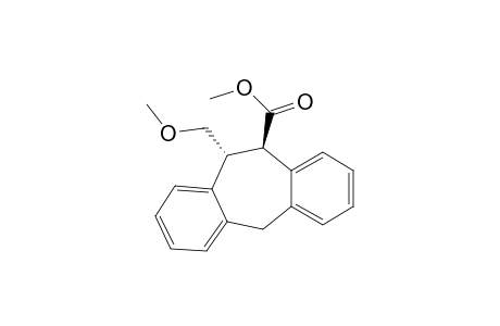 5H-Dibenzo[a,d]cycloheptene-10-carboxylic acid, 10,11-dihydro-11-(methoxymethyl)-, methyl ester, (10R-trans)-