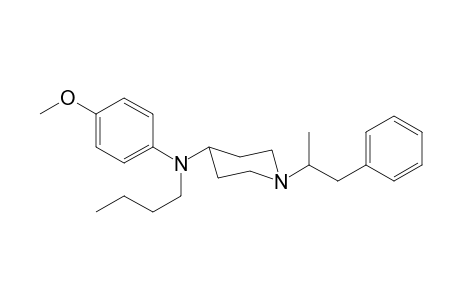 N-Butyl-N-4-methoxyphenyl-1-(1-phenylpropan-2-yl)piperidin-4-amine