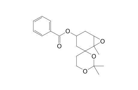 7,8-Epoxy-2,2,7-trimethyl-10-(benzoyloxy)-1,3-dioxa-spiro[5.5]undecane