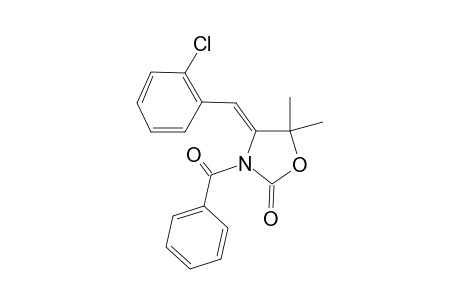 (Z)-3-Benzoyl-4-(2-chlorobenzylidene)-5,5-dimethyloxazolidin-2-one