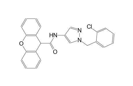 N-[1-(2-chlorobenzyl)-1H-pyrazol-4-yl]-9H-xanthene-9-carboxamide