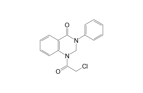 1-(chloroacetyl)-2,3-dihydro-3-phenyl-4(1H)-quinazolinone