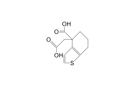 4-Carboxy-4,5,6,7-tetrahydro-4-benzo(B)thiopheneacetic acid