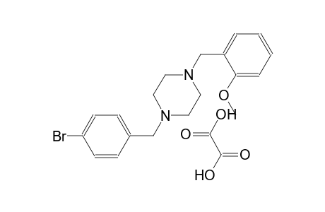 1-(4-bromobenzyl)-4-(2-methoxybenzyl)piperazine oxalate