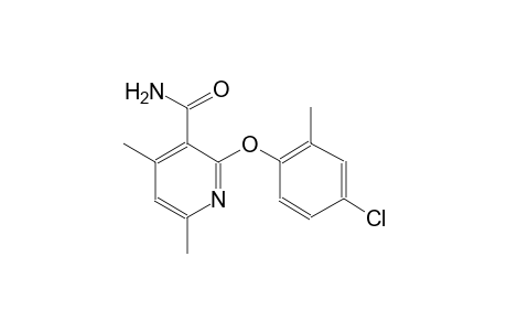 2-(4-Chloro-2-methyl-phenoxy)-4,6-dimethyl-nicotinamide