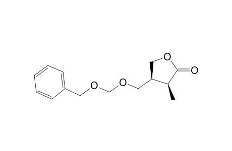 (2S,3S)-3-(((Benzyloxy)methoxy)methyl)-2-methyl-4-butanolide