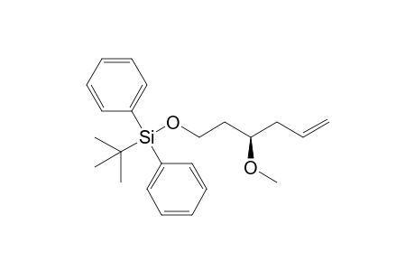 tert-Butyl(3-methoxyhex-5-enyloxy)diphenylsilane