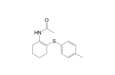 N-(2-(p-tolylthio)cyclohex-1-en-1-yl)acetamide
