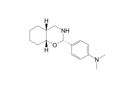 N,N-dimethyl-4-((2S,4aR,8aR)-octahydro-2H-benzo[e][1,3]oxazin-2-yl)aniline