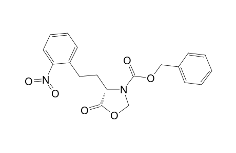 (4S)-3-Benzyloxycarbonyl-4-[2''-(2"-nitrophenyl)ethyl]xazolidin-5-one