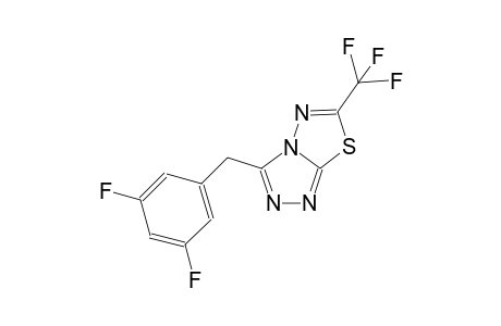 [1,2,4]triazolo[3,4-b][1,3,4]thiadiazole, 3-[(3,5-difluorophenyl)methyl]-6-(trifluoromethyl)-
