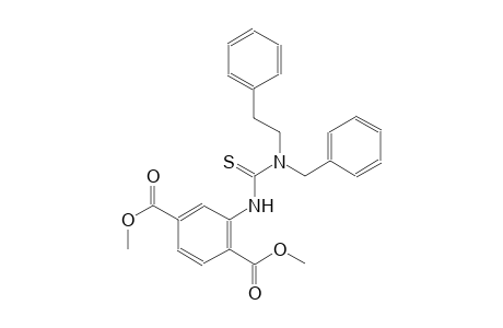1,4-benzenedicarboxylic acid, 2-[[[(2-phenylethyl)(phenylmethyl)amino]carbonothioyl]amino]-, dimethyl ester