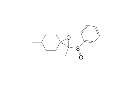 2,6-Dimethyl-2-phenylsulfinyl-1-oxaspiro[2.5]octane