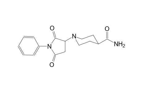 4-piperidinecarboxamide, 1-(2,5-dioxo-1-phenyl-3-pyrrolidinyl)-