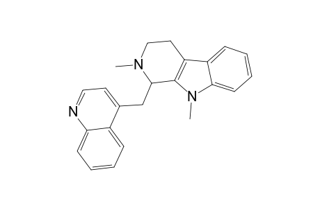 (+/-)-1,2,3,4-TETRAHYDRO-NA,NB.DIMETHYL-1-[(QUINOLIN-4-YL)-METHYL]-BETA-CARBOLINE