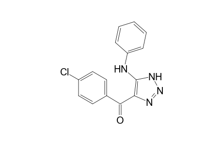 5-Anilino-4-(4-chlorobenzoyl)-1H-1,2,3-triazole