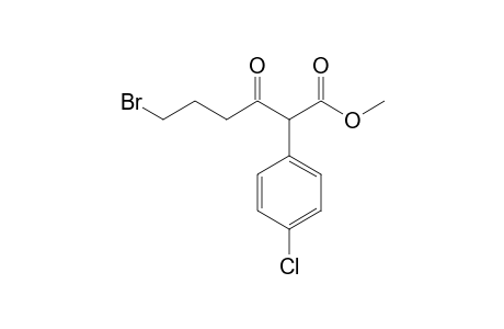 6-Bromo-3-oxo-2-(p-chlorophenyl)hexanoic Acid Methyl Ester