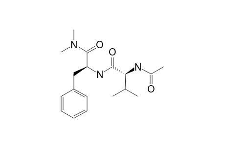 N(2)-[(R)-N(2)-Acetylvalyl-L-phenylalanine-dimethylamide