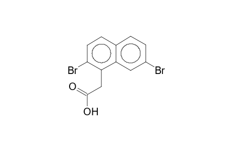 Acetic acid, (2,7-dibromo-1-naphthyl)-