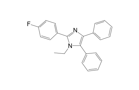 1-Ethyl-2-(4'-fluorophenyl)-4,5-diphenyl-imidazole