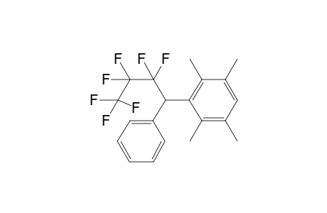 1,2,4,5-Tetramethyl-3-(.alpha.-heptafluoropropylbenzyl]benzene