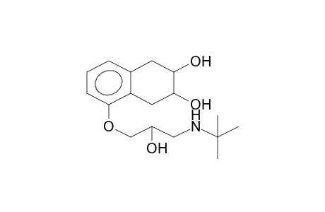 (2R,3S)-5-3-tert-Butylamino-2-hydroxypropoxy-1,2,3,4-tetrahydronaphthalene-2,3-diol