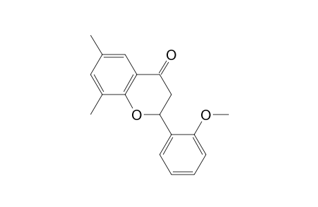 6,8-Dimethyl-2'-methoxyflavanone