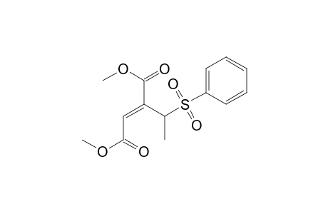 Dimethyl 2-[1-(Phenylsulphonyl)ethyl]-2-butenedioate