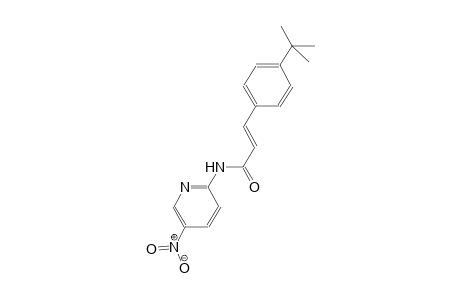 (2E)-3-(4-tert-butylphenyl)-N-(5-nitro-2-pyridinyl)-2-propenamide