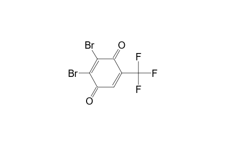 2,3-Dibromo-5-(trifluoromethyl)-1,4-benzoquinone