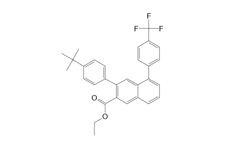 Ethyl 3-(4-tert-Butylphenyl)-5-(4-trifluoromethylphenyl)-2-naphthoate
